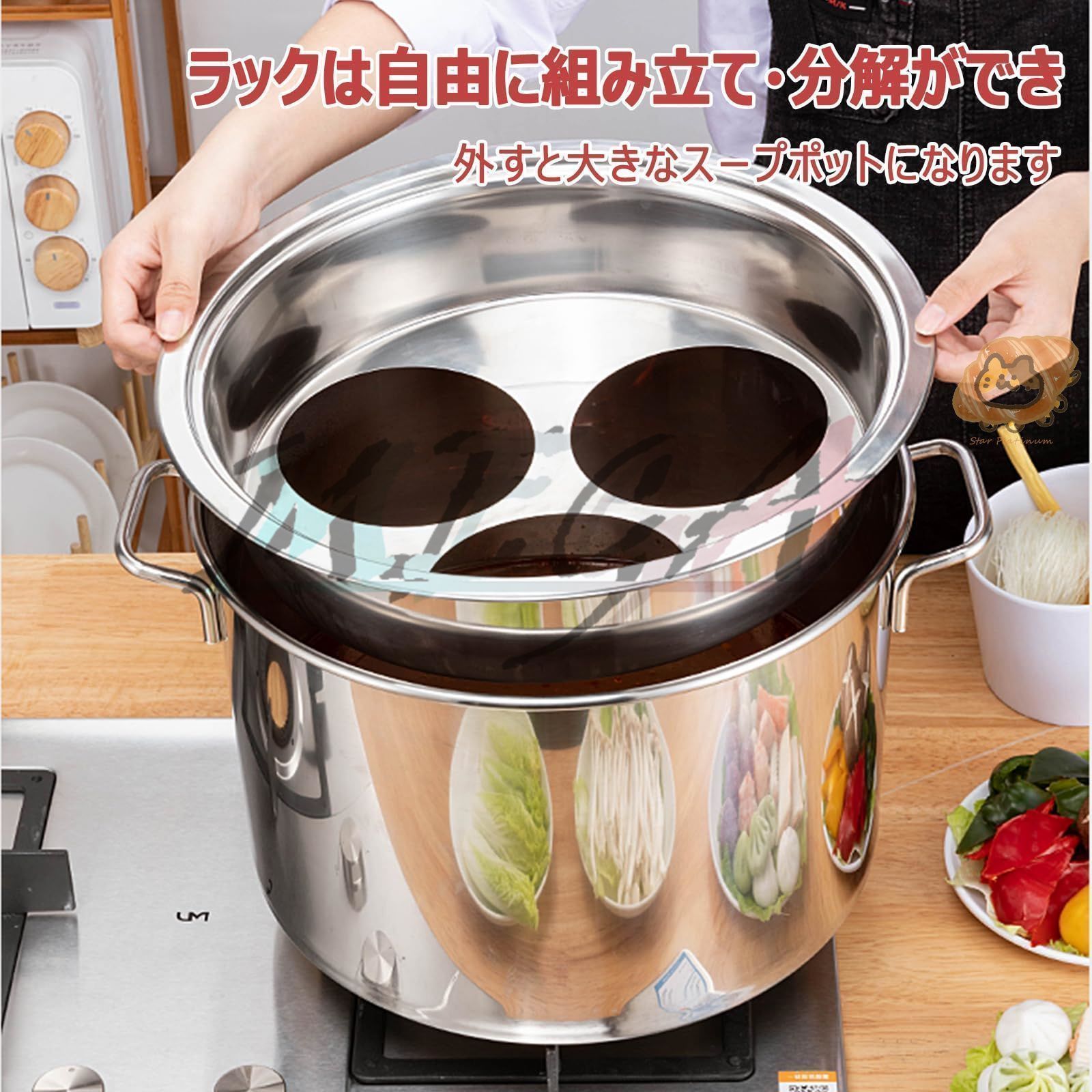 B&G バレリーナポット 陶器製 収納入れ付き ポットダブルイヤーガラス