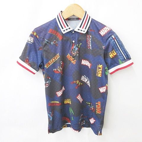 マークアンドロナ MARK LONA マーベル MARVEL ポロシャツ ゴルフ 半袖