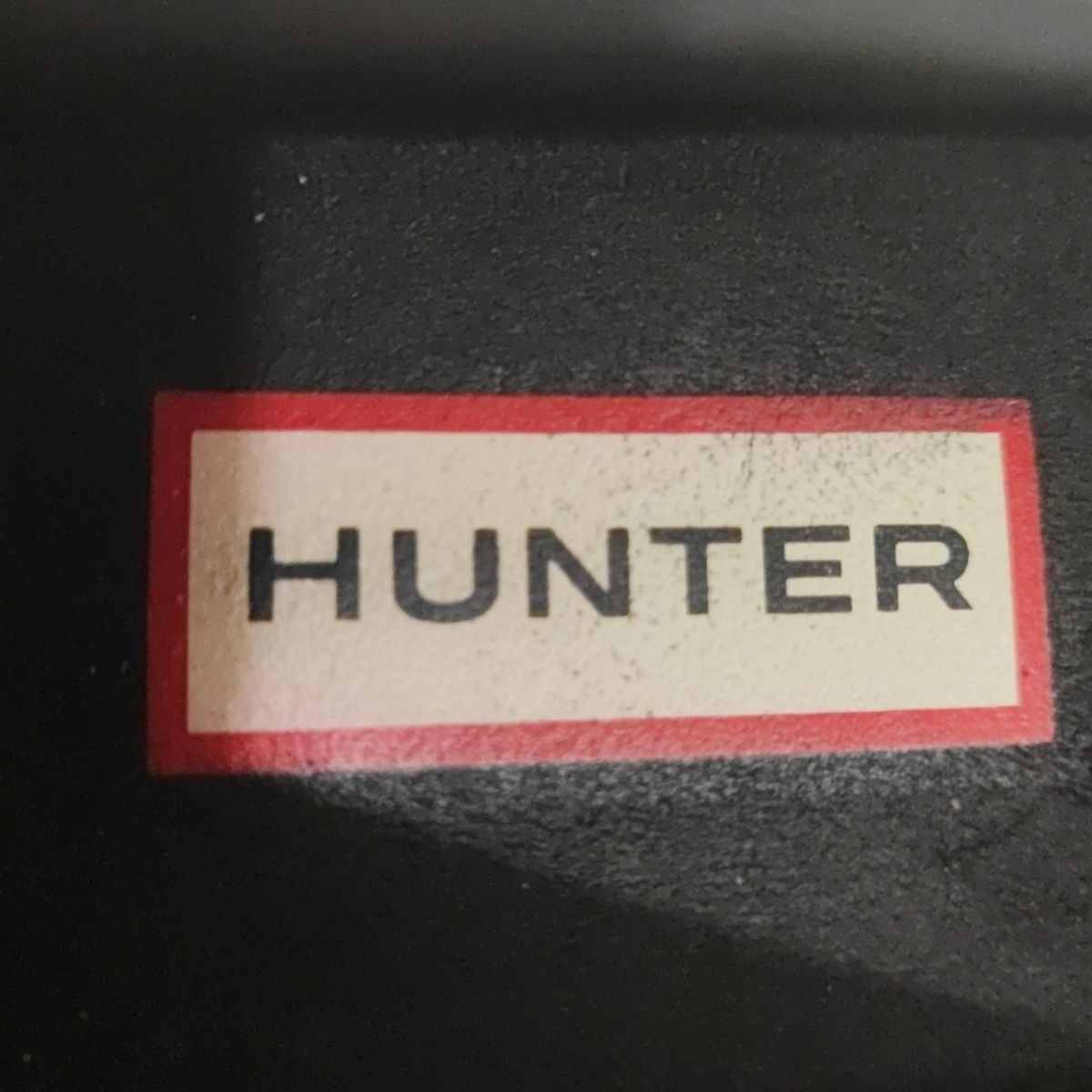 お値下げしました。HUNTER ブラック フラットシューズ UK6 HUNTER(ハンター) フラットシューズ UK6 レディース - 黒 - メルカリ