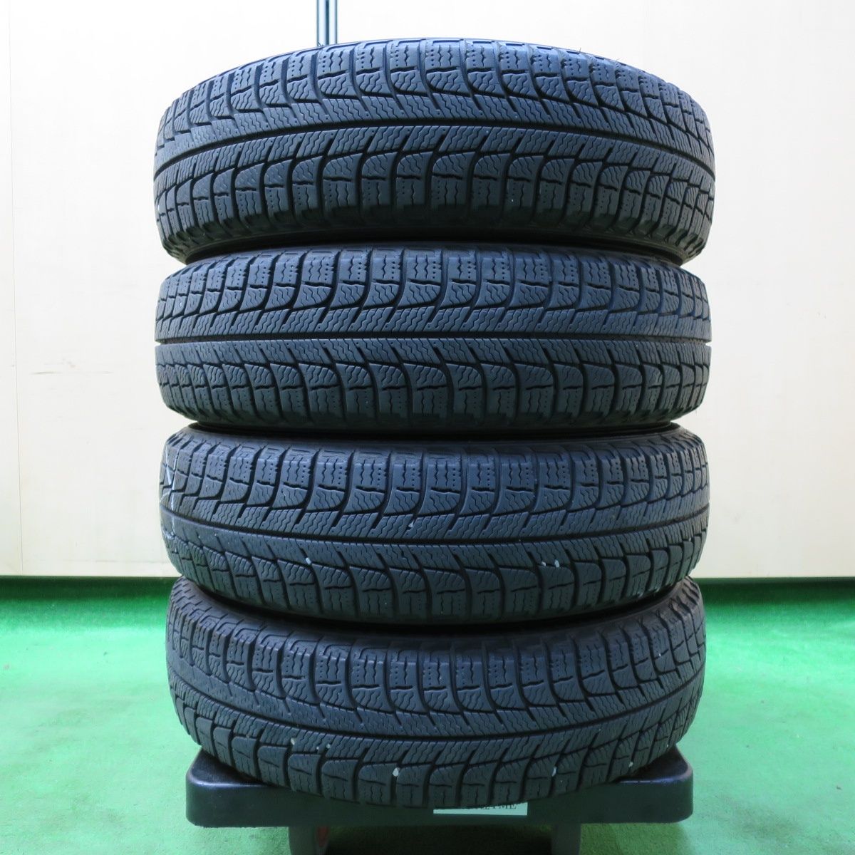 195/65R15 ミシュラン X-ICE3 PCD100 4穴 オフセット45 ｜4穴
