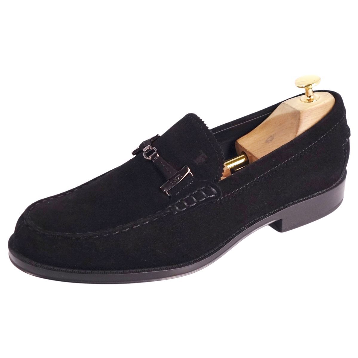トッズ TOD S ローファー モカシン ホースビット スウェードレザー