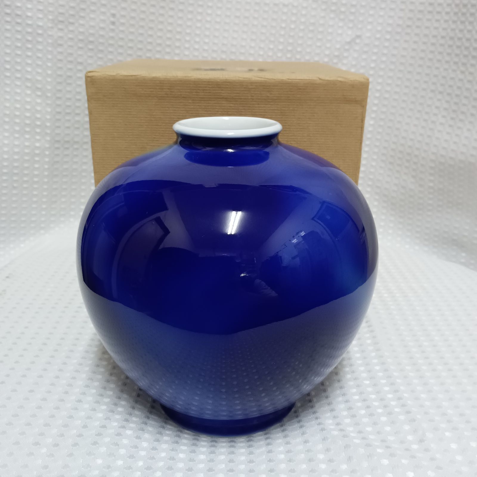 未使用】深川製磁 壺 花瓶 箱あり - メルカリ
