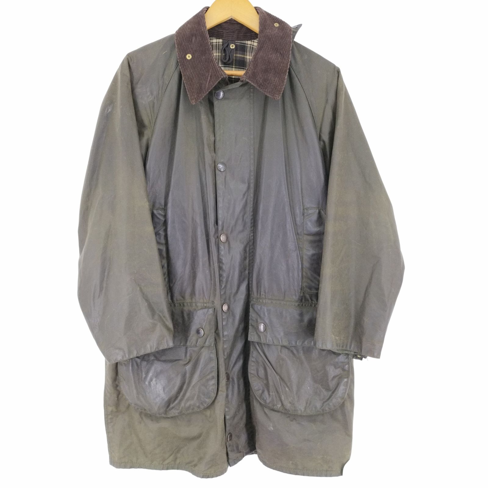 バブアー Barbour 92年製 GAMEFAIR 3ワラント メンズ C38/97cm