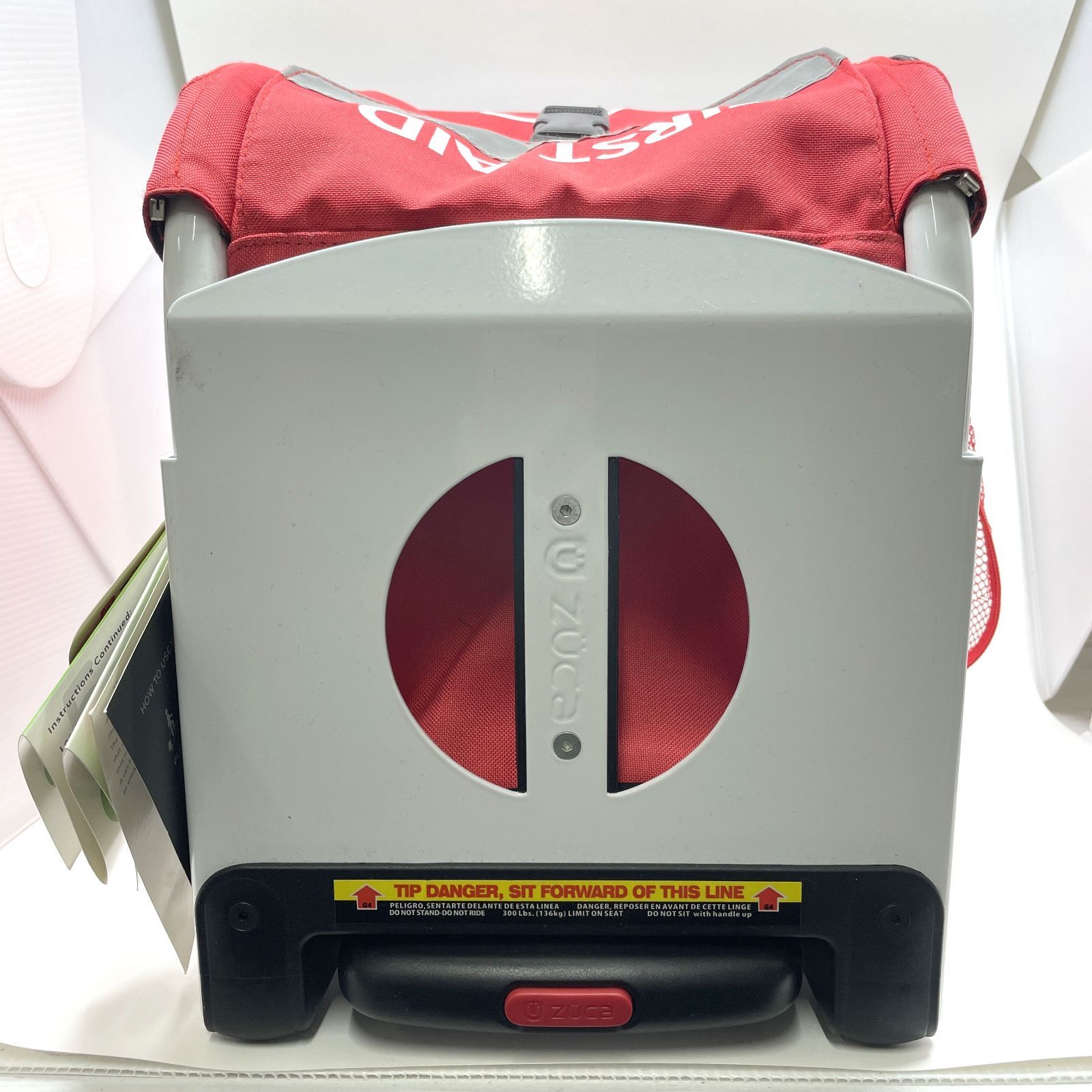 美品 ZUCA FIRST AID ファーストエイド 座れる キャリーバッグ - メルカリ 