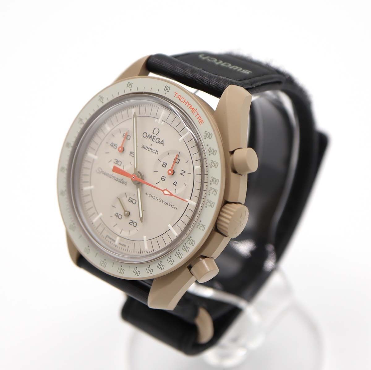 腕時計 未使用 稼働 OMEGA×Swatch オメガ スウォッチ MISSION TO 