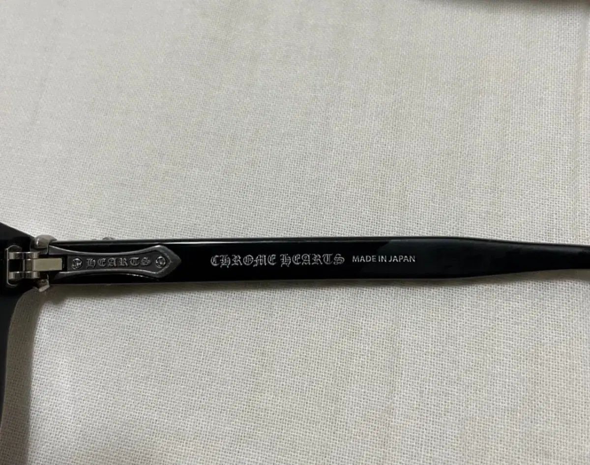 Chrome Hearts クロムハーツ ベイビー ブラック ウェリントン メガネ