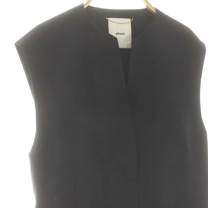エブール ebure 24AW ハイカウントドライウールジレブラウス