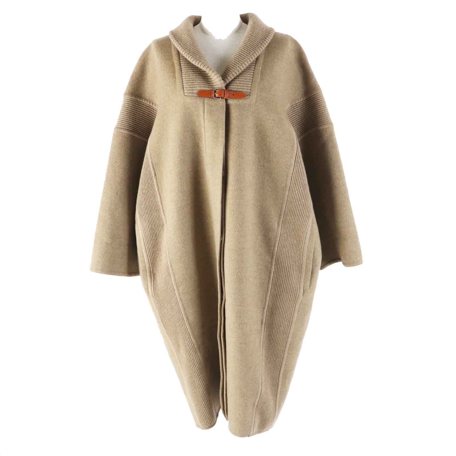 極美品◎HERMES エルメス 18AW カシミヤ100％ セリエボタン ショール 