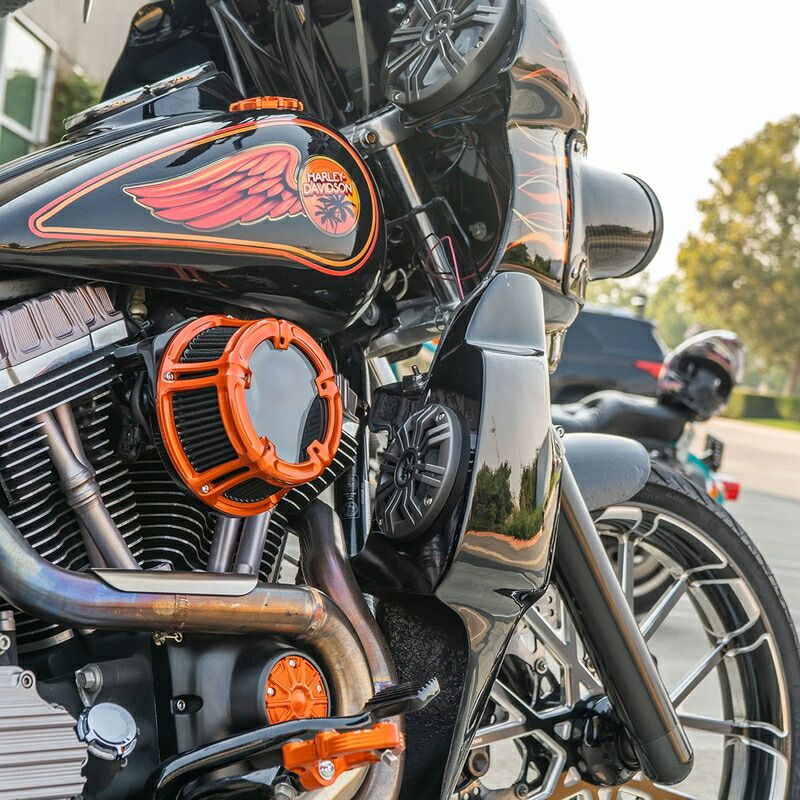 専用　まとめ買い METHOD エアークリーナーキット オレンジ：1999〜17年ダイナ