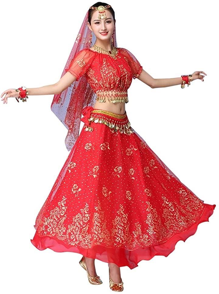 最高級 トルコ製 Bella ベラ ブラベルト スカート付 ベリーダンス 2025