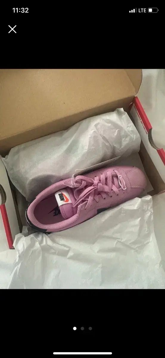 NIKE ナイキ コルテッツ 235 繊維 ピンク