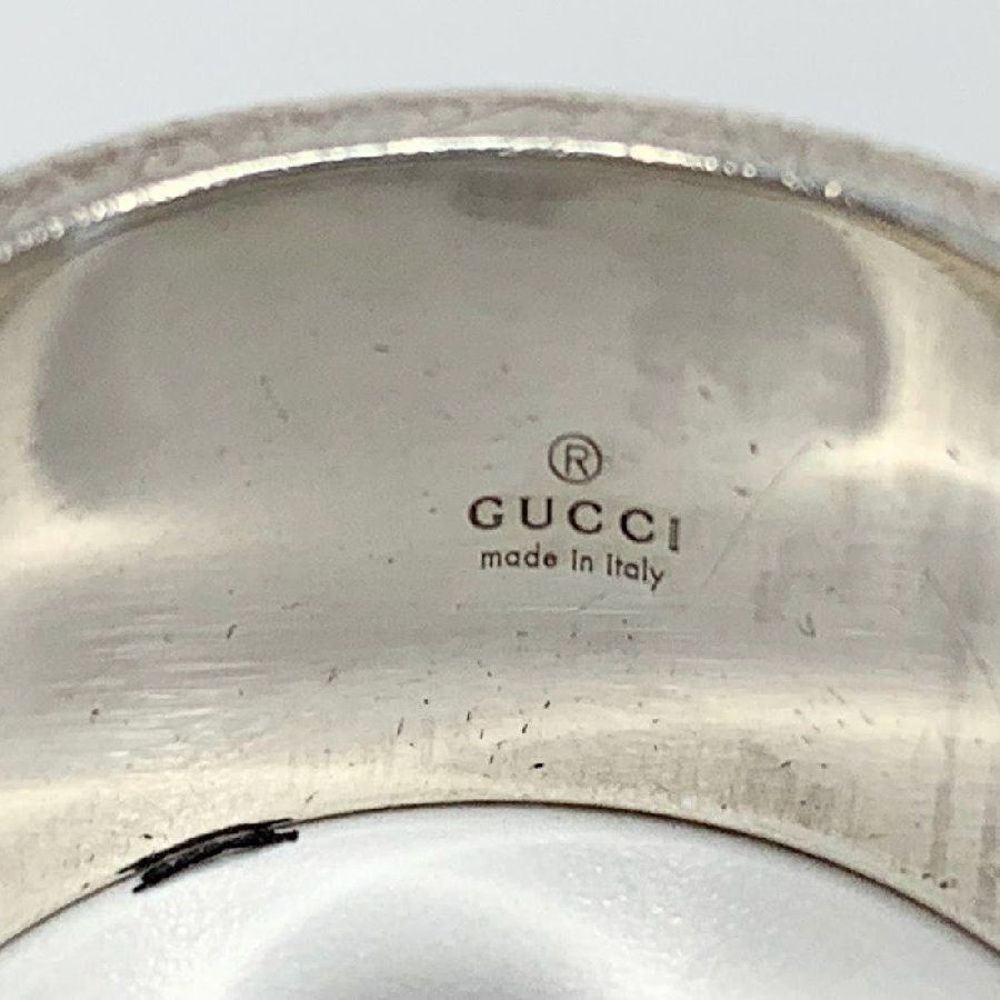 GUCCI グッチ ブランデッドG リング シルバー925 表記サイズ20