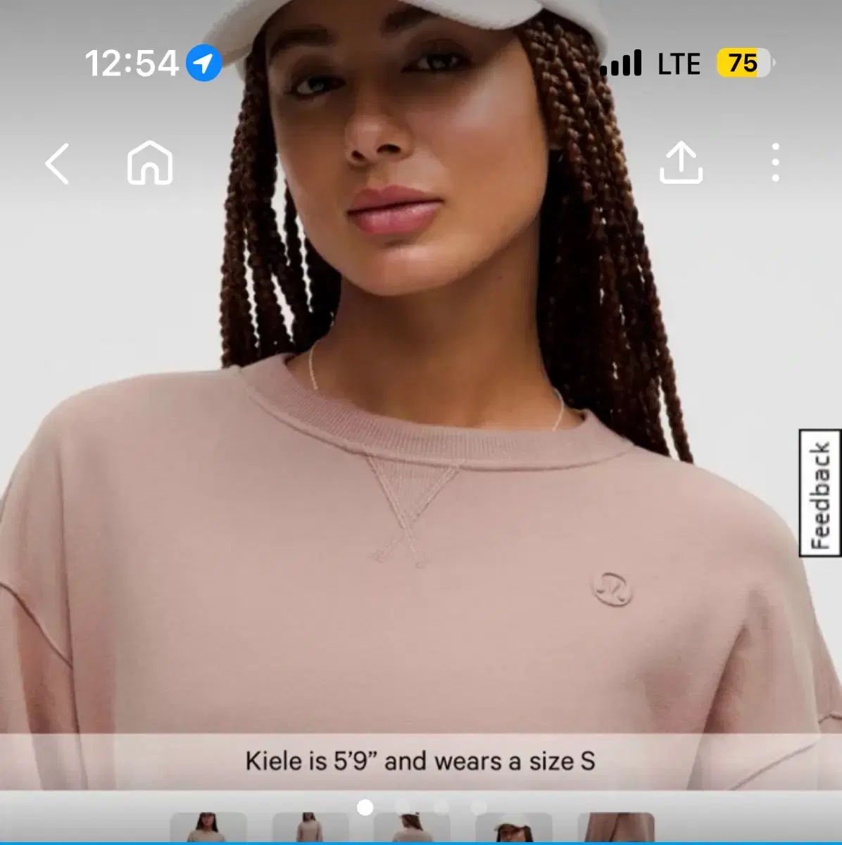 lululemon ルルレモン オーバーサイズ トレーナー トワイライト ローズ