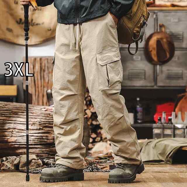 [3XL ]春 コーデ メンズ 用 服 シンプル ファッション オシャレ 大人 かっこいい 大きいサイズ ストリート 紳士服 ダウン パンツ アウトドア 登山 スキー 多機能 防水