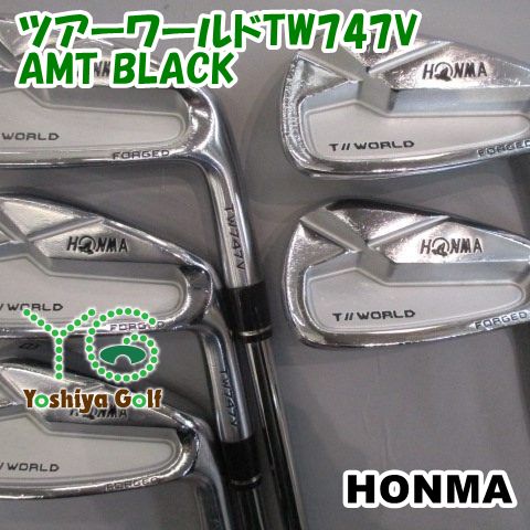 アイアン ホンマ ツアーワールドTW747V/AMT BLACK /S200/0[118941]
