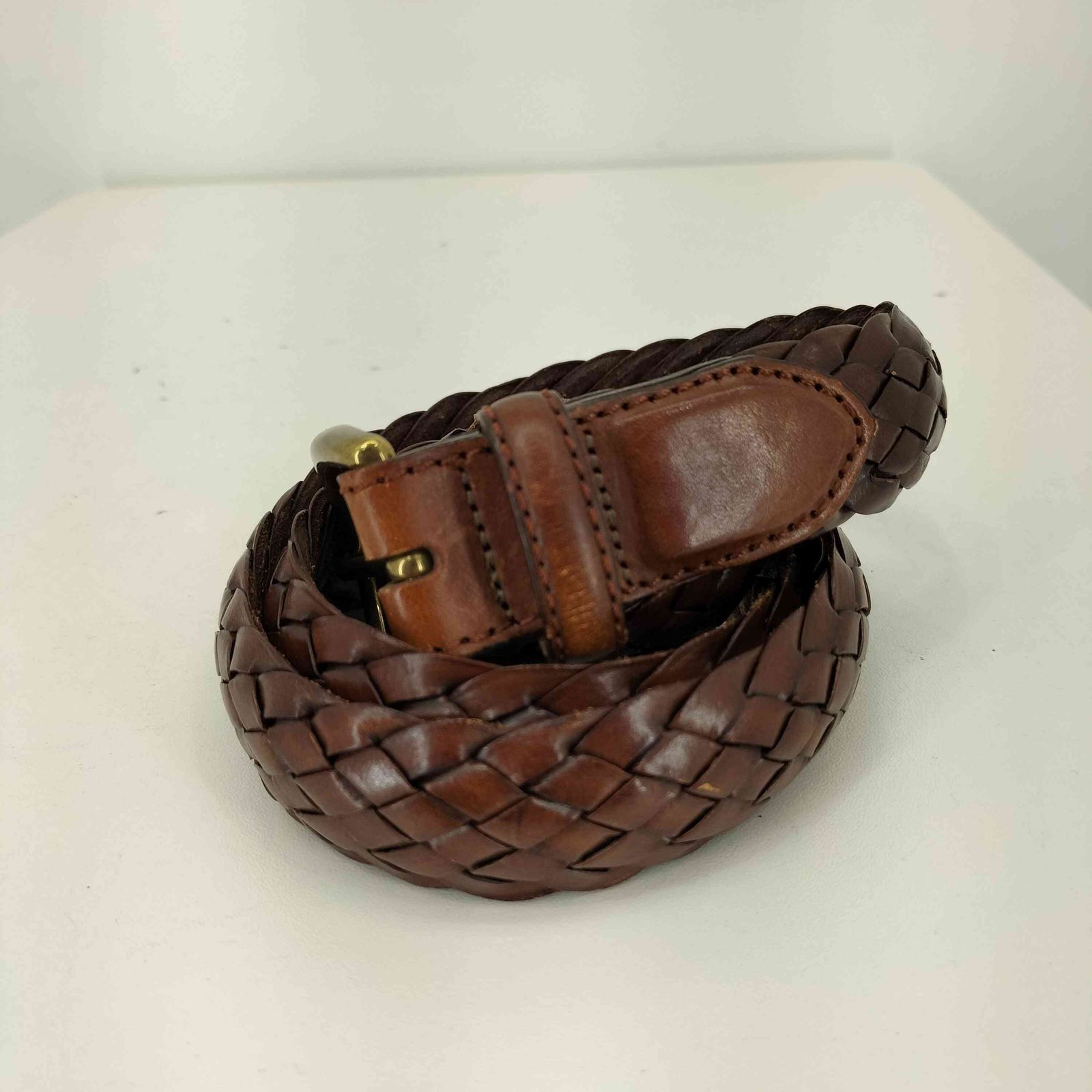 LAND'S END/ランズエンド メッシュベルト ランズエンド LANDS END レザー メッシュベルト メンズ 30/75