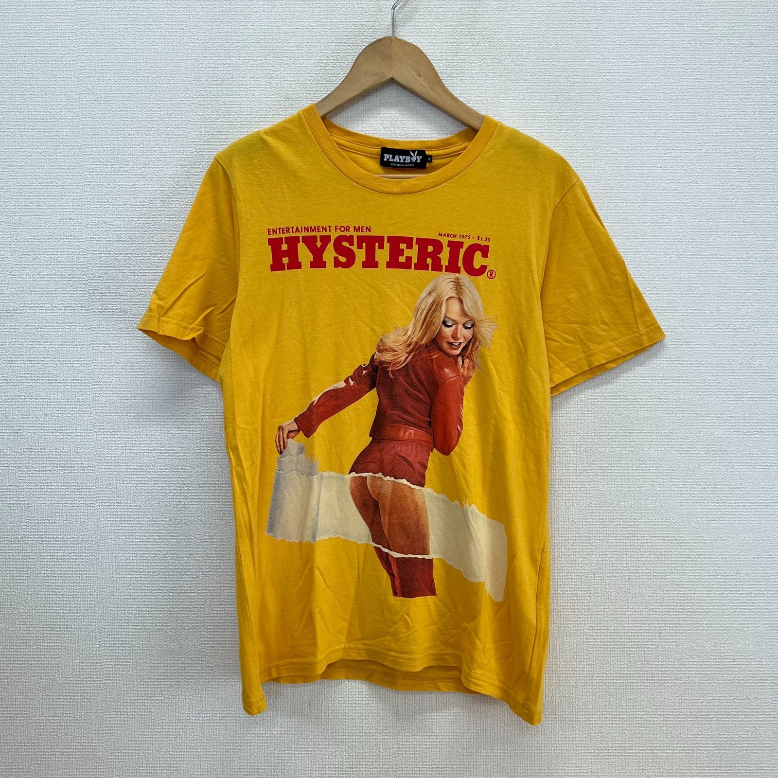 ヒステリックグラマー Tシャツ ガールプリント naked girl Amazon | ヒステリックグラマー HYSTERIC GLAMOUR×プレイボーイ