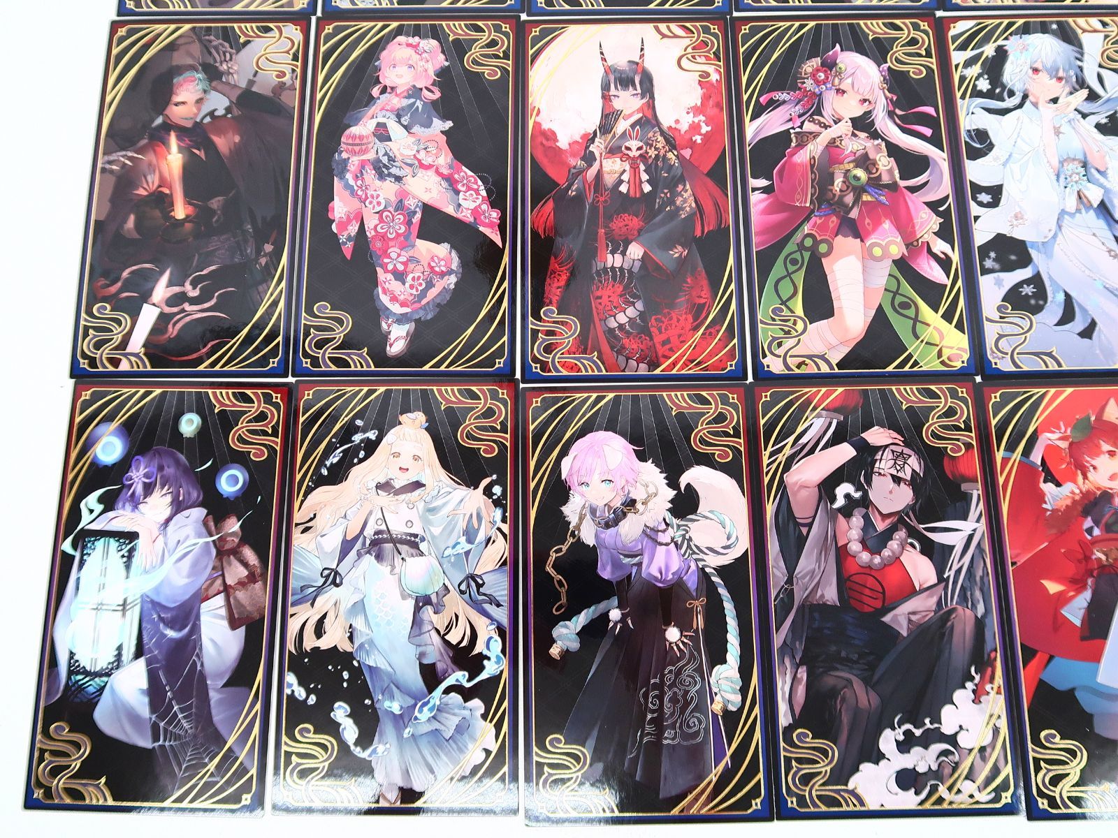 にじさんじ妖怪万化 お札風カードセット (レア：三枝明那