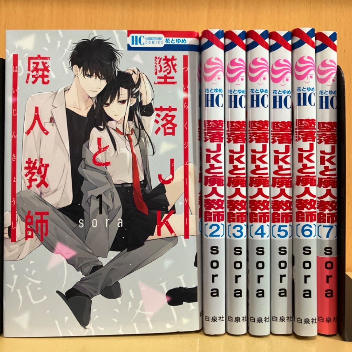 墜落JKと廃人教師 1-17巻セット sora レンタル落ち コミック 漫画 最大