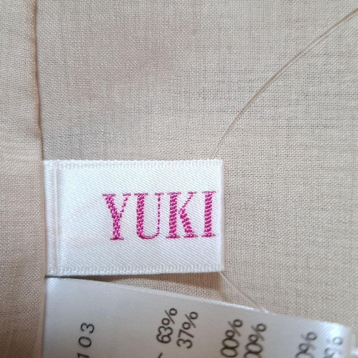 YUKI TORII INTERNATIONAL - ユキトリイ　花柄　ジャンバー　サイズ38 YUKI TORII INTERNATIONAL - ユキトリイ 花柄 ジャンバー サイズ