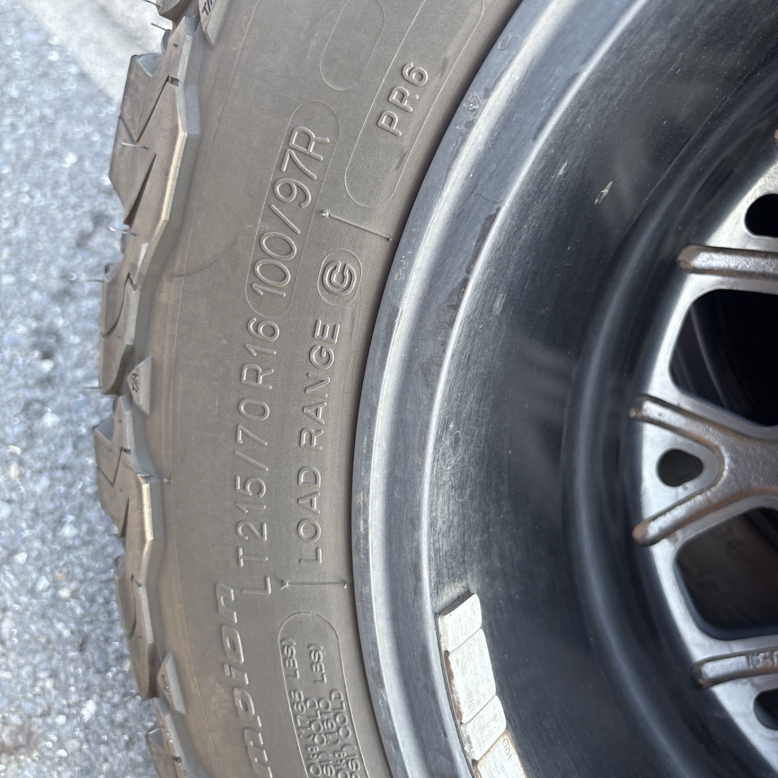 オールテレーン ホワイトレター