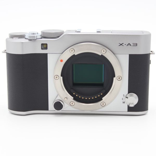 富士フイルム ミラーレス一眼カメラ X A 3本体のみ シルバー ♯67013