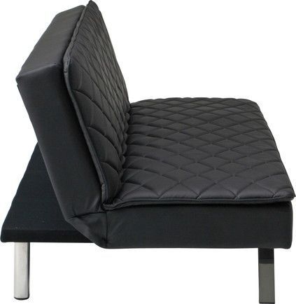 ２人掛 レザー調 ロー ソファベッド 幅180cm ソファ 簡易ベッド 来客用 ソフトレザー 1人暮らし ワンルーム NEXPOTALLINN_EU