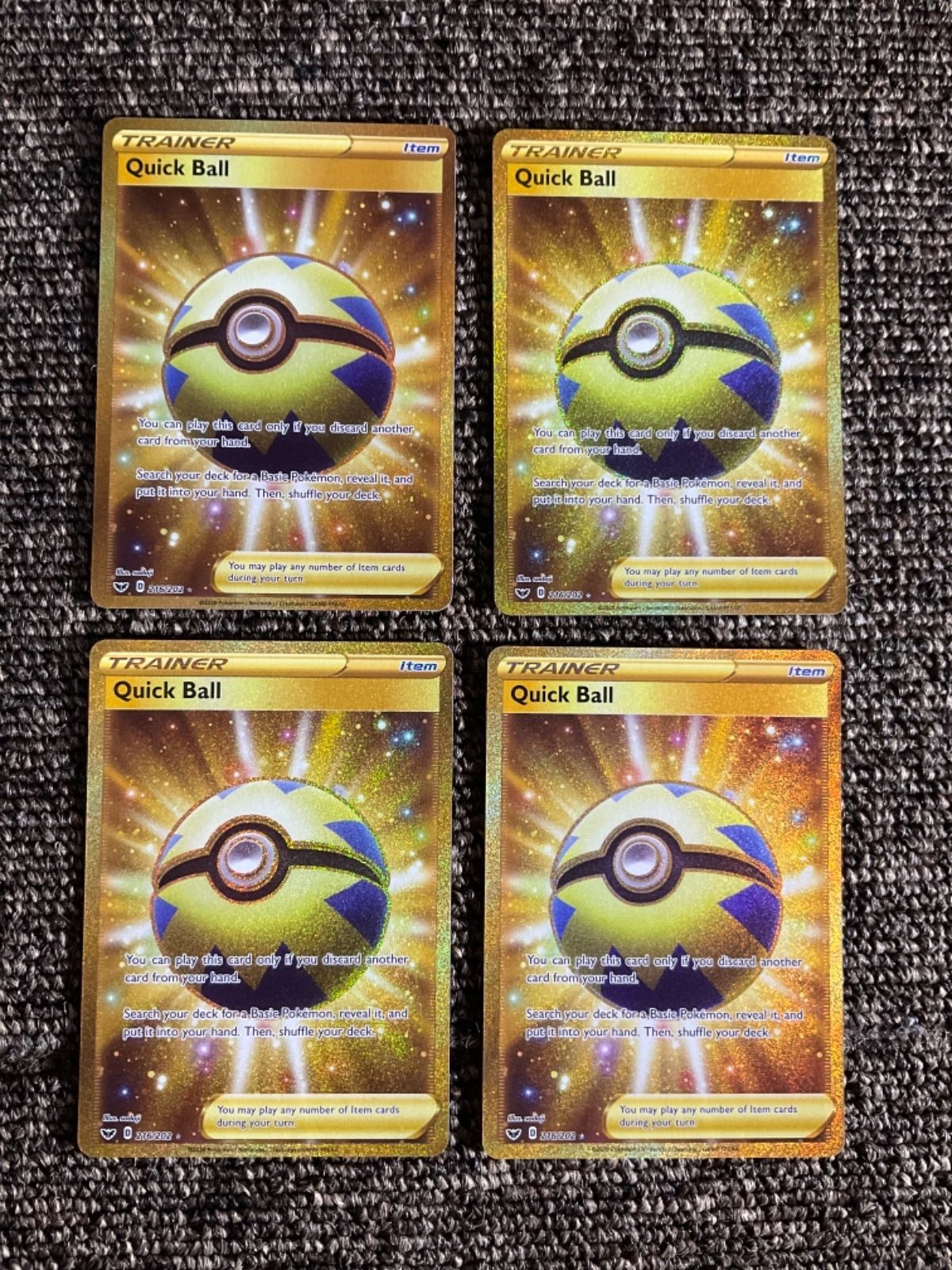 ポケモンカード クイックボール 英語版 ur 1枚の値段です - メルカリ