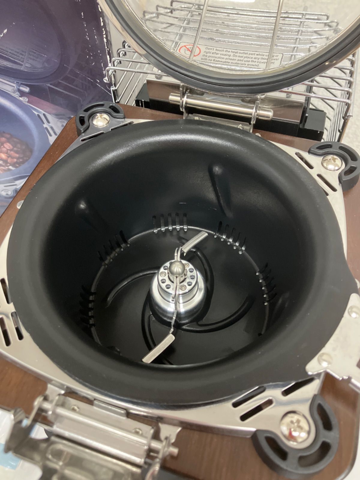 未使用】i-coffee 電動焙煎機コーヒービーンロースター N-901CR - メルカリ
