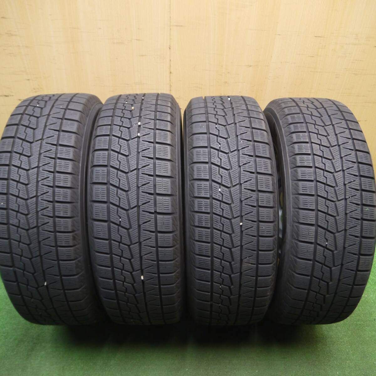 バリ溝!22年!キレイ!9分☆スタッドレス 215/60R16 ヨコハマ バリ溝!22年!キレイ!9分☆スタッドレス 215/60R16 ヨコハマ