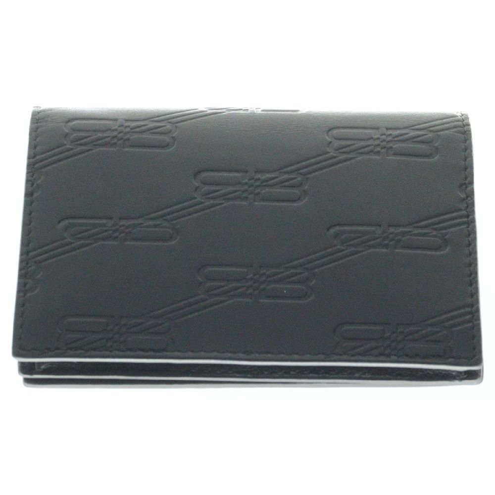 BALENCIAGA ブラックレザーケース BALENCIAGA - □新品□未使用□ BALENCIAGA バレンシアガ レザー