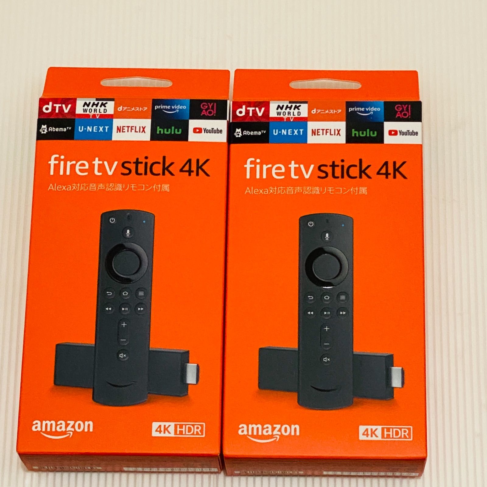 スタイリッシュシンプル 新品未使用未開封 Amazon Fire TV 4K 2セット