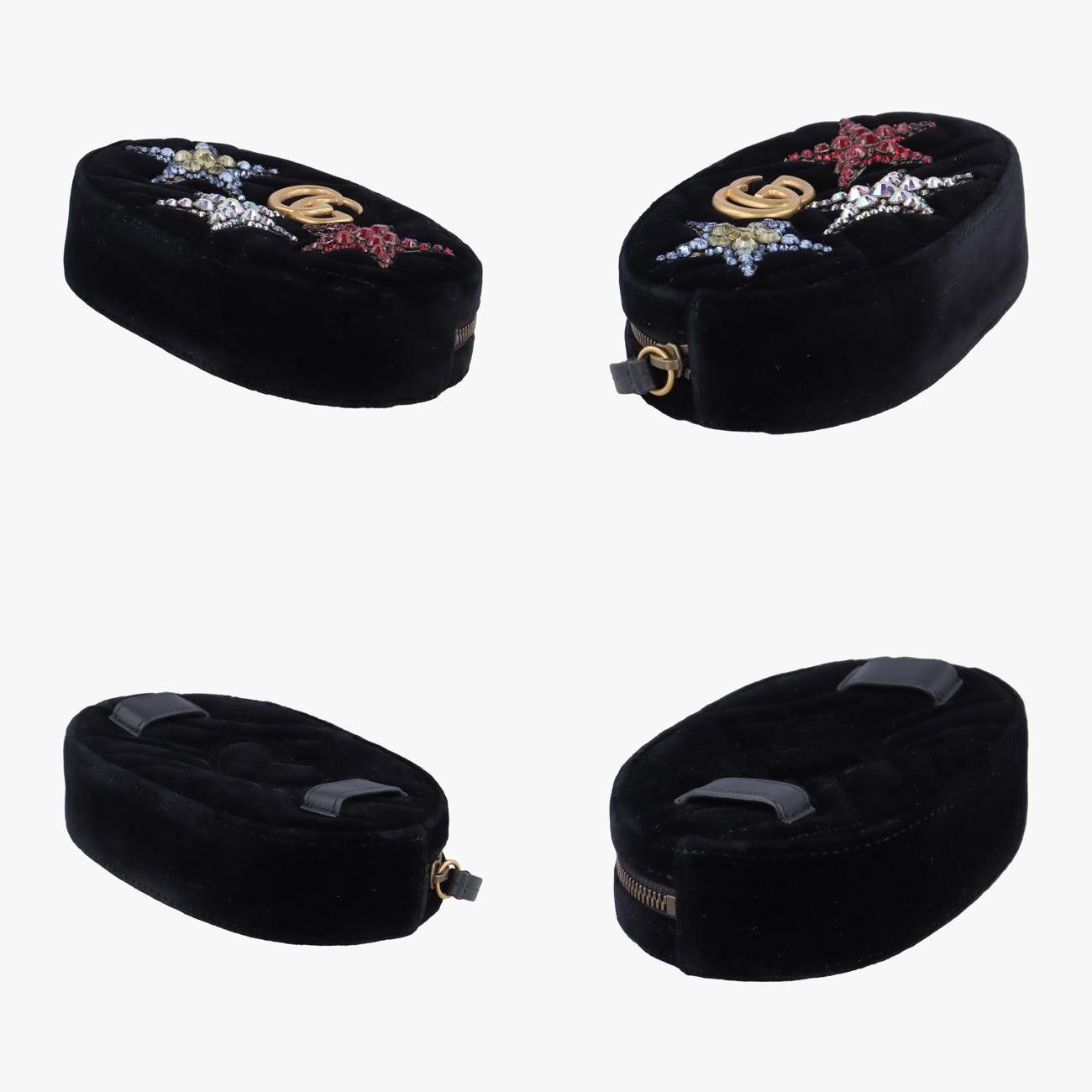 グッチGucciGGマーモントブラック×マルチ