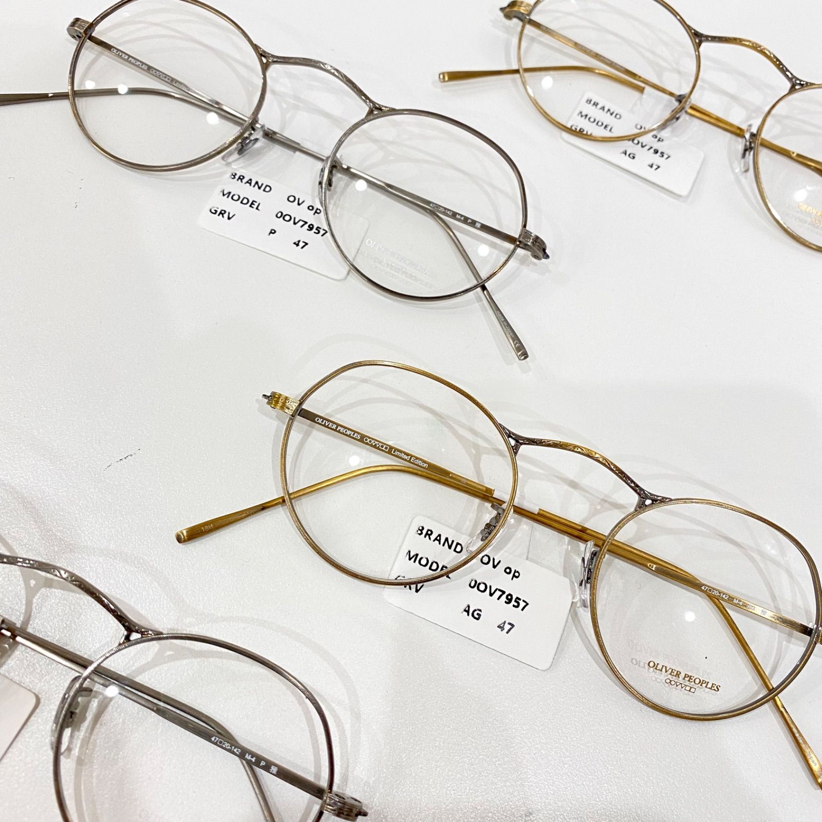 新品未使用】OLIVER PEOPLES オリバーピープルズ M-4 Limited Edition 雅メガネ 眼鏡 アイウェア OV7957  ラウンド ボストン メタルフレーム - メルカリ