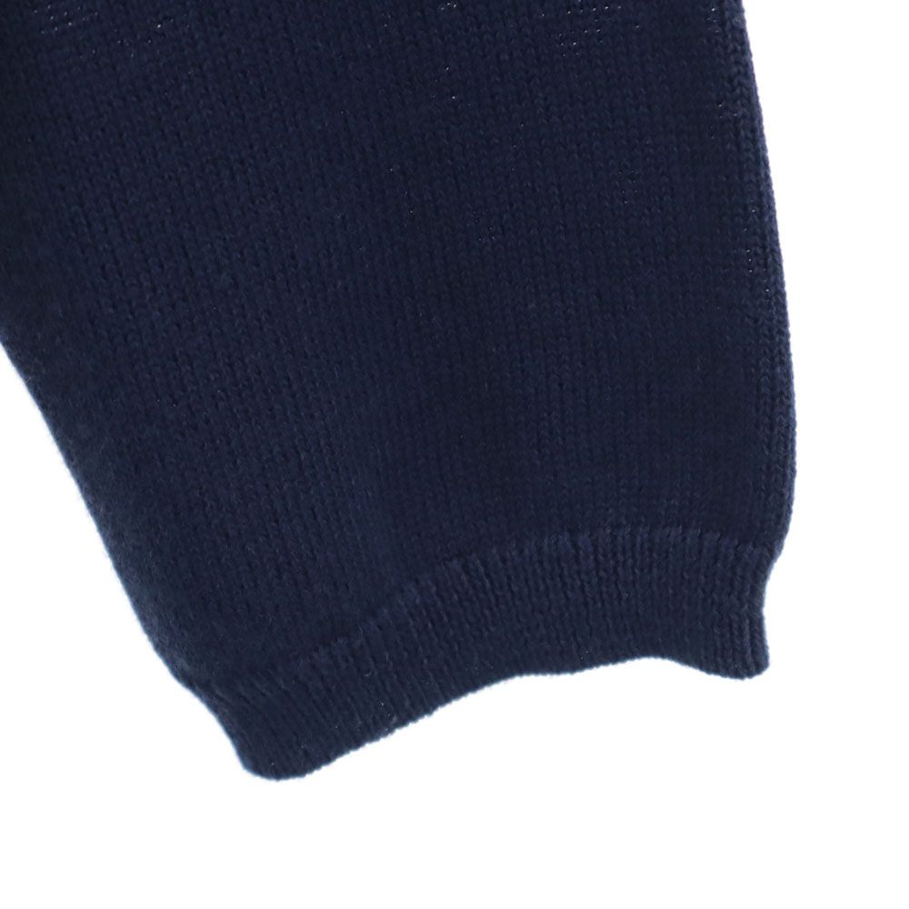 セールY's ニット　ネイビー Y\u0027s for men ワイズ ウール ニット セーター ネイビー ヨウジ 古着