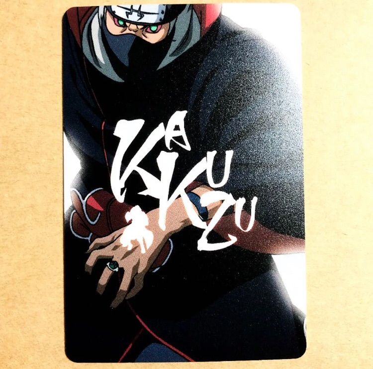 NARUTO 暁 角都 プラスチックカード グミ 2009年版 暁参戦