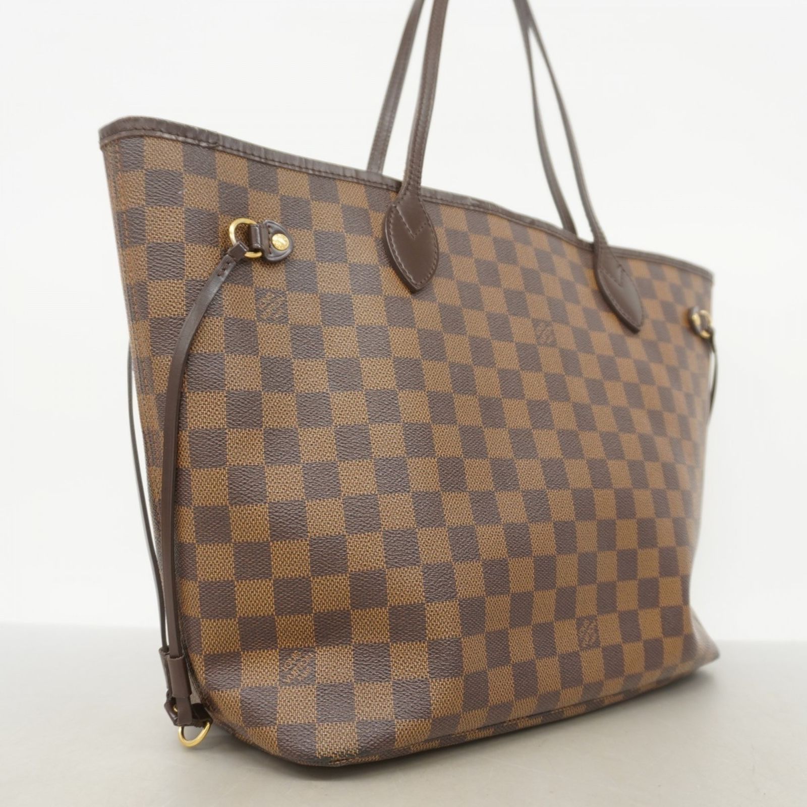【極美品】ルイヴィトン ネヴァーフルMM ダミエ エベヌ トート N51105 ルイ・ヴィトン(Louis Vuitton) ルイ・ヴィトン トートバッグ