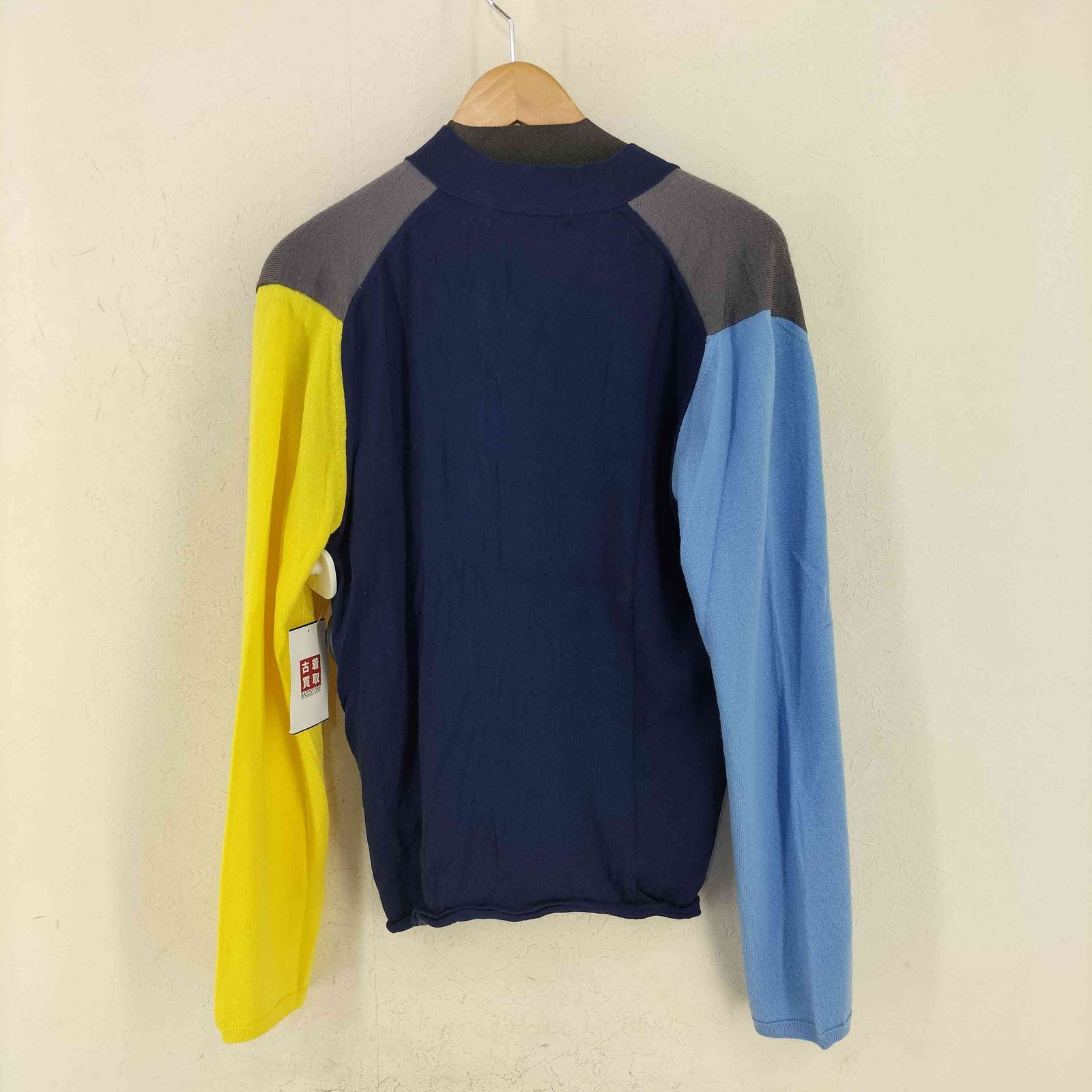 美品 コムデギャルソンシャツ ニットカーディガン クレイジーパターン コムデギャルソンシャツ COMME des GARCONS SHIRT クレイジー