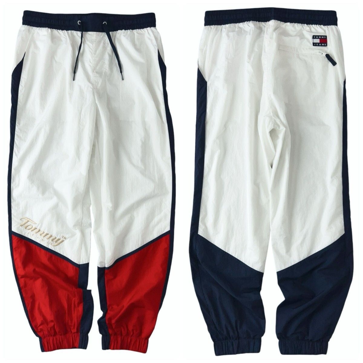 美品 トミーヒルフィガー TOMMY JEANS ナイロン ジャケット 