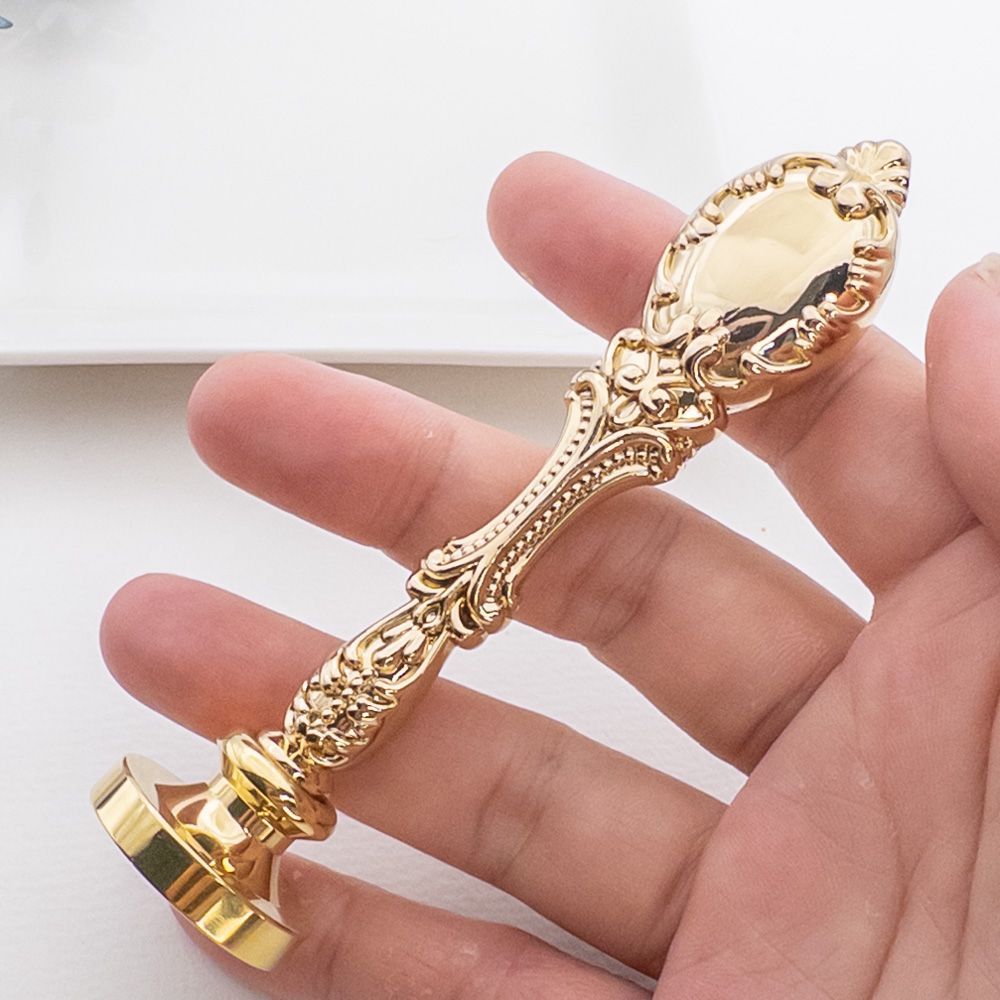 シーリングスタンプ 海藻 リーフ 25mm シーリングワックス用