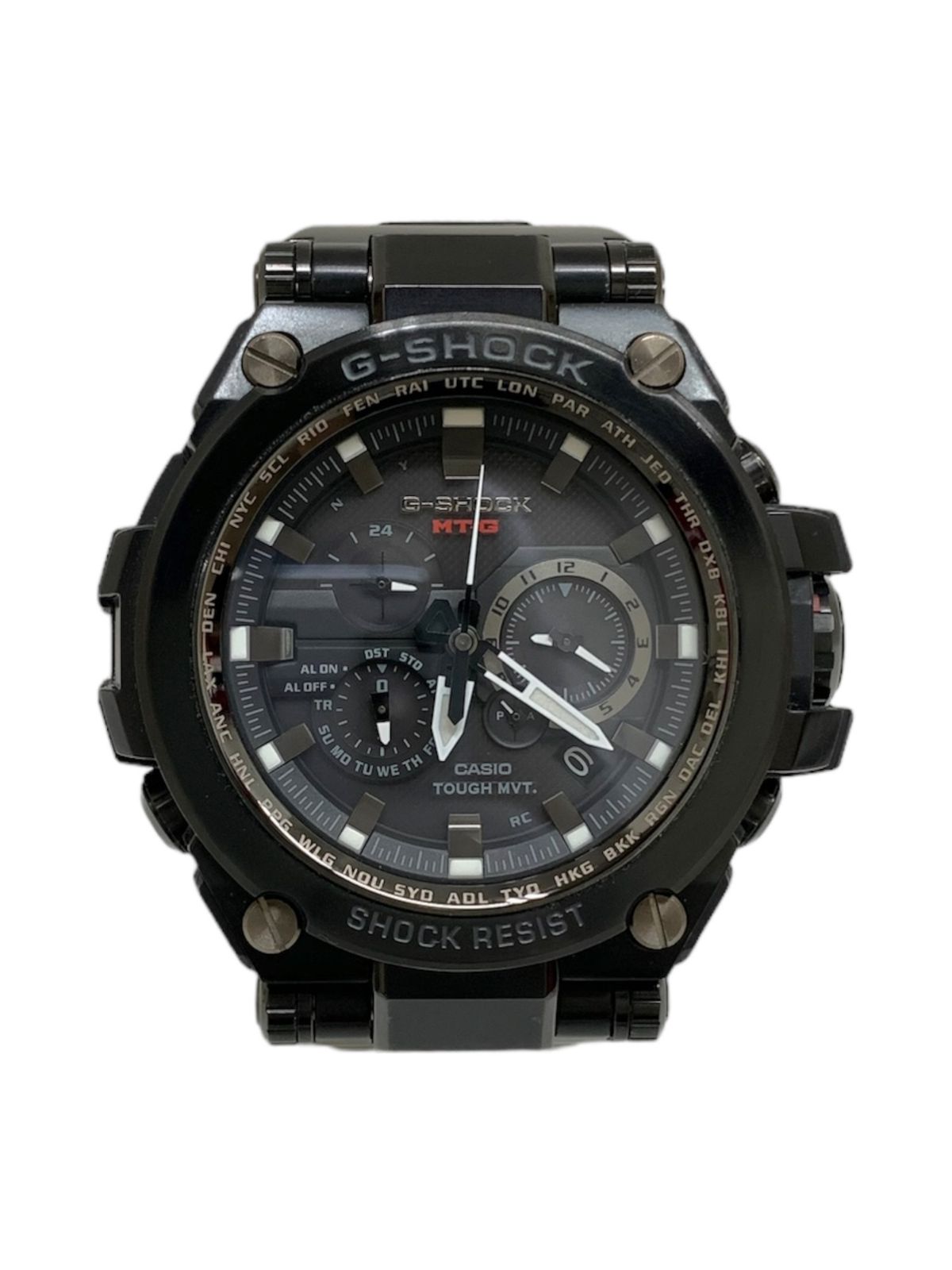 CASIO (カシオ) G-SHOCK ジーショック MT-G 腕時計 タフソーラー GMT 