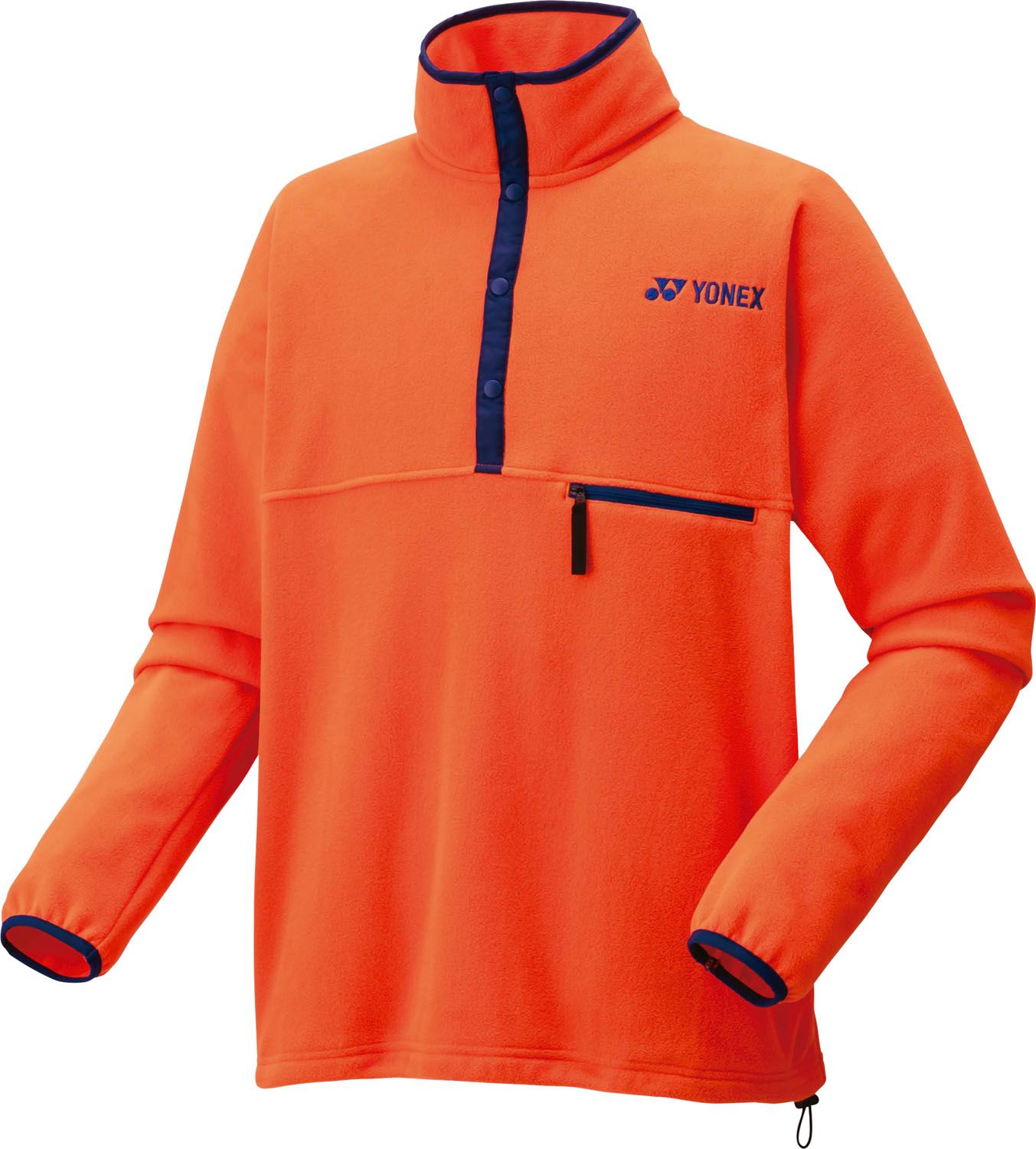 ヨネックス YONEX テニス UNI フリースプルオーバー 90094 005 オレンジ
