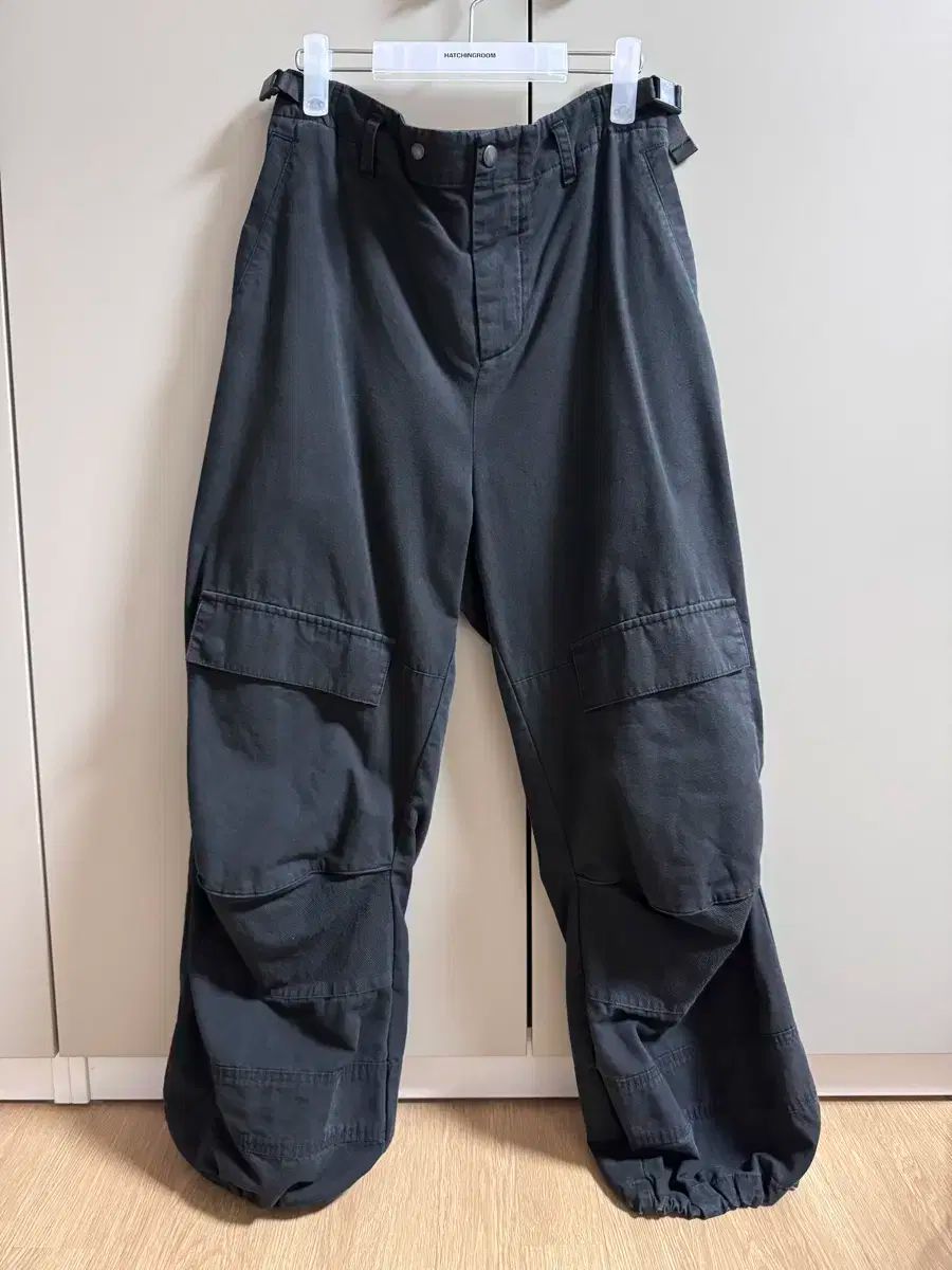 HATCHINGROOM fireman pants black 4 サイズ