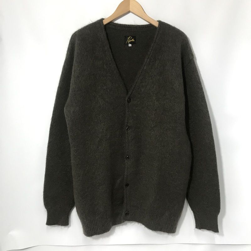NEEDLES カーディガン Solid Mohair Cardigan 日本製 モヘア モヘヤ  