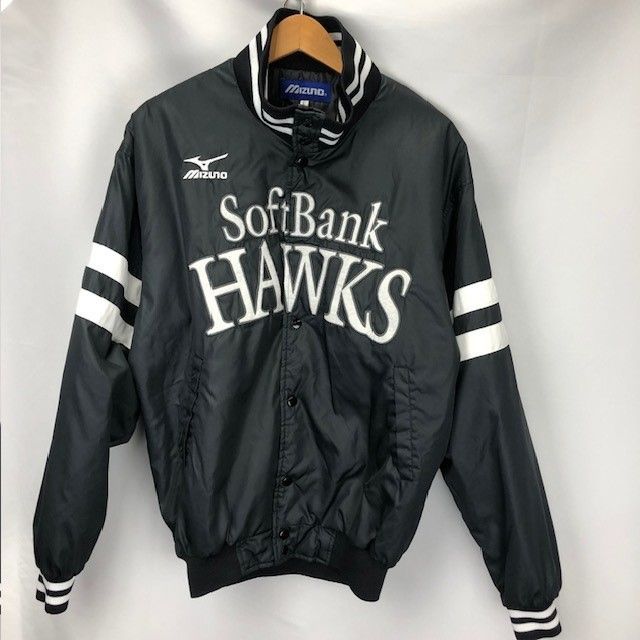 MIZUNO SOFT BANK HAWKS 裏キルティング スタジャン ミズノ