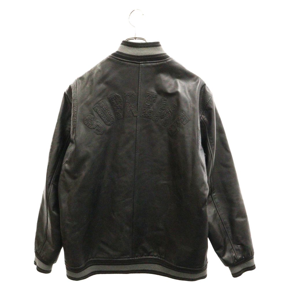 SUPREME (シュプリーム) 05AW Wing Foot Leather Varsity Jacket