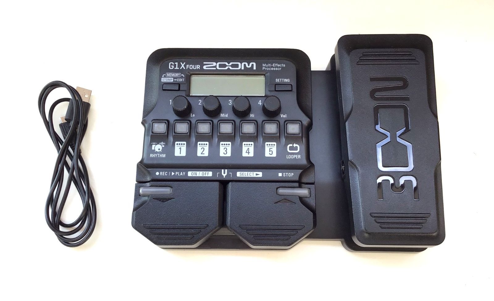 パッチケーブル付き】ZOOM G1X FOUR マルチエフェクター Zoom G1X FOUR