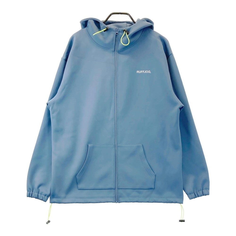 サイズ：L RUFFLOG ラフロッグ 2023年 ジップパーカー ブルー系