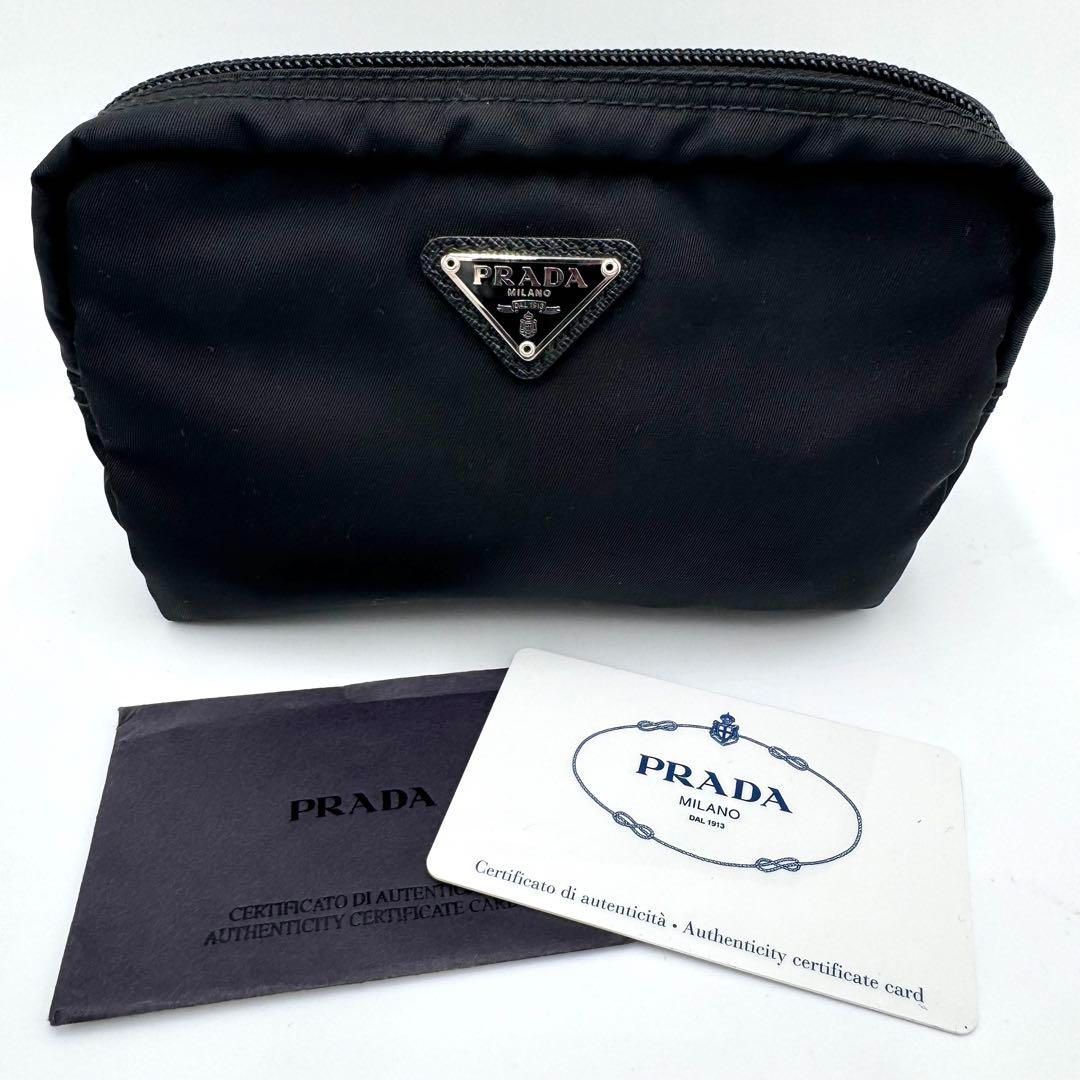 販売安い PRADA ポーチ Card付き - バッグ