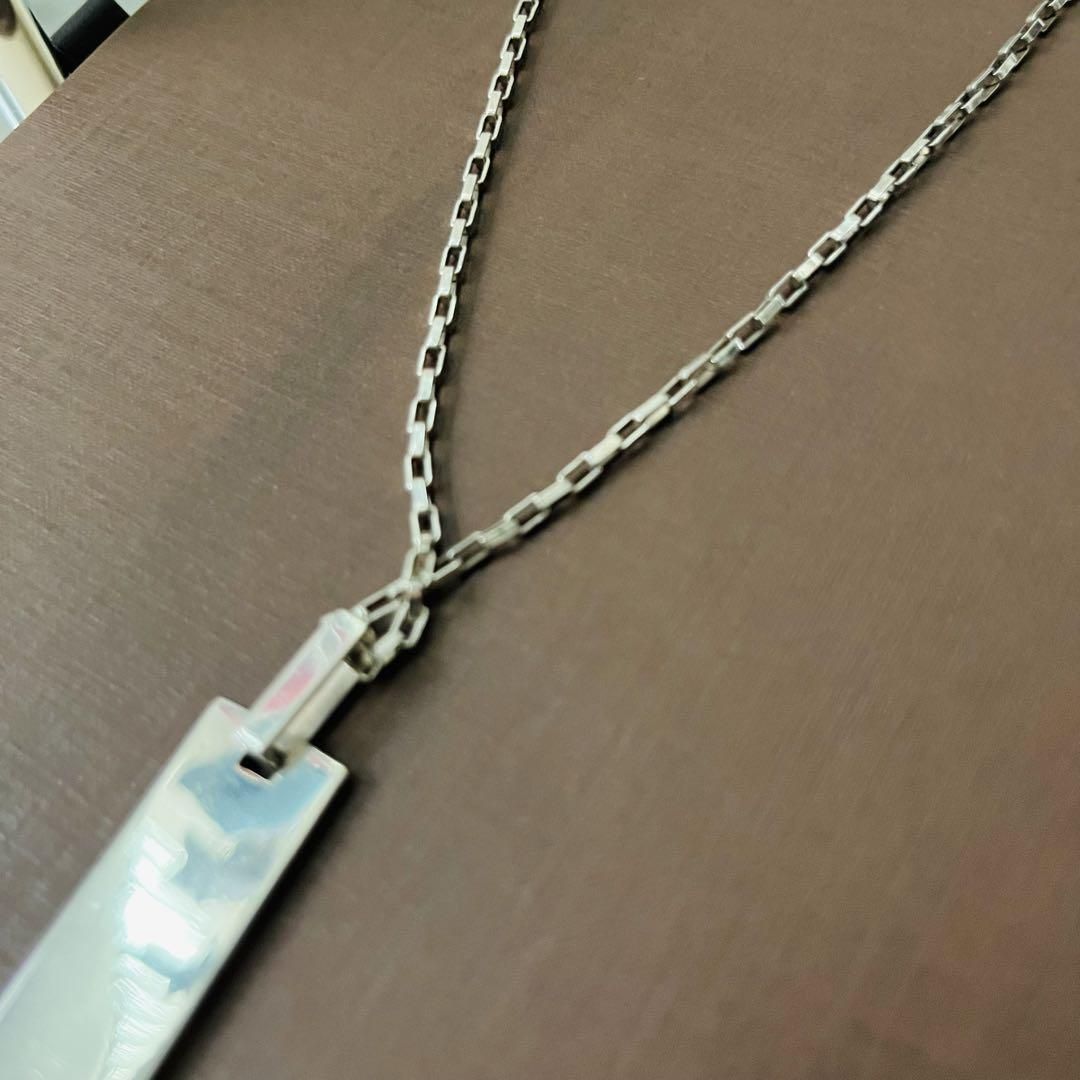 GUCCI グッチ　Gロゴ スクエア ネックレス ペンダントトップ Brandol / GUCCI グッチ ネックレス スクエアG カットアウト